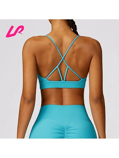 Cover up in style with our cross back strap bra. Designed for comfort and support, it's a must-have for any workout wardrobe. Shop now and stay ahead of the trend.