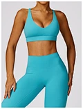 v neck sports bra